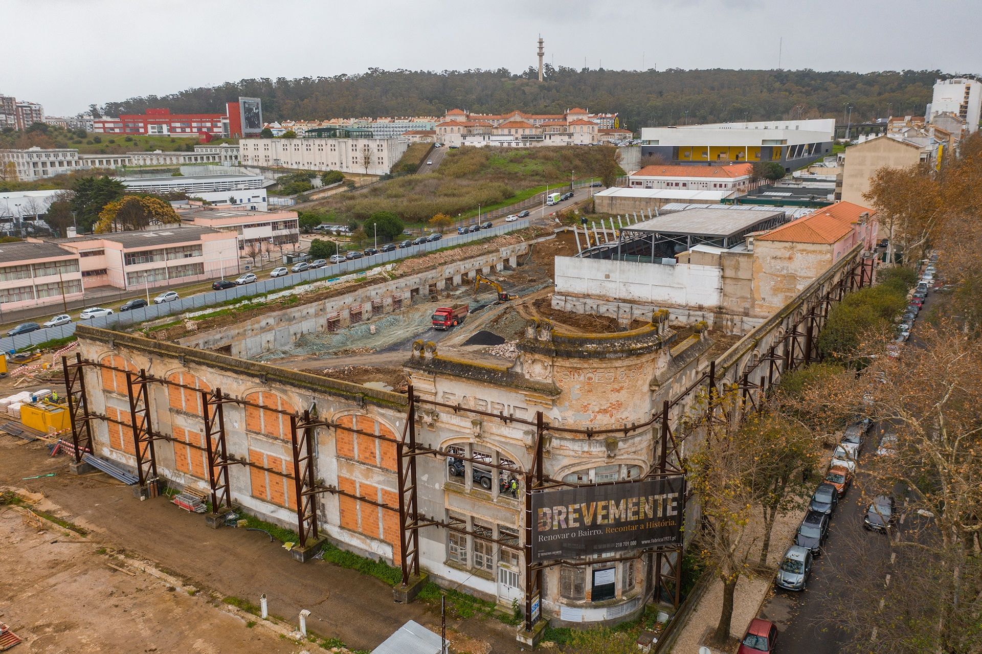 Dezembro 2019: Desenvolvimento de Trabalhos de Obra