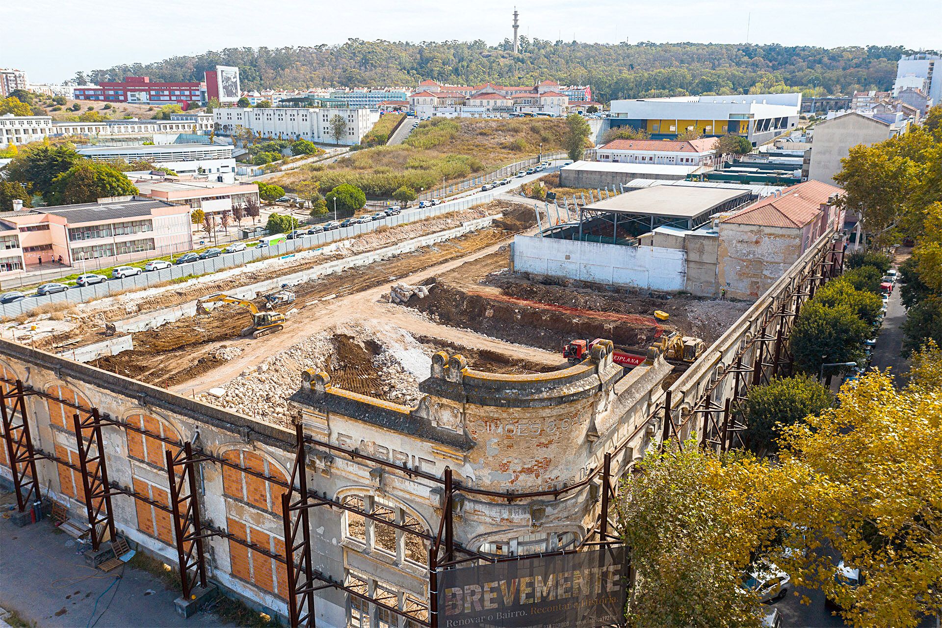 August 2019: Start of the conversion of the Simões & C.ª Factory