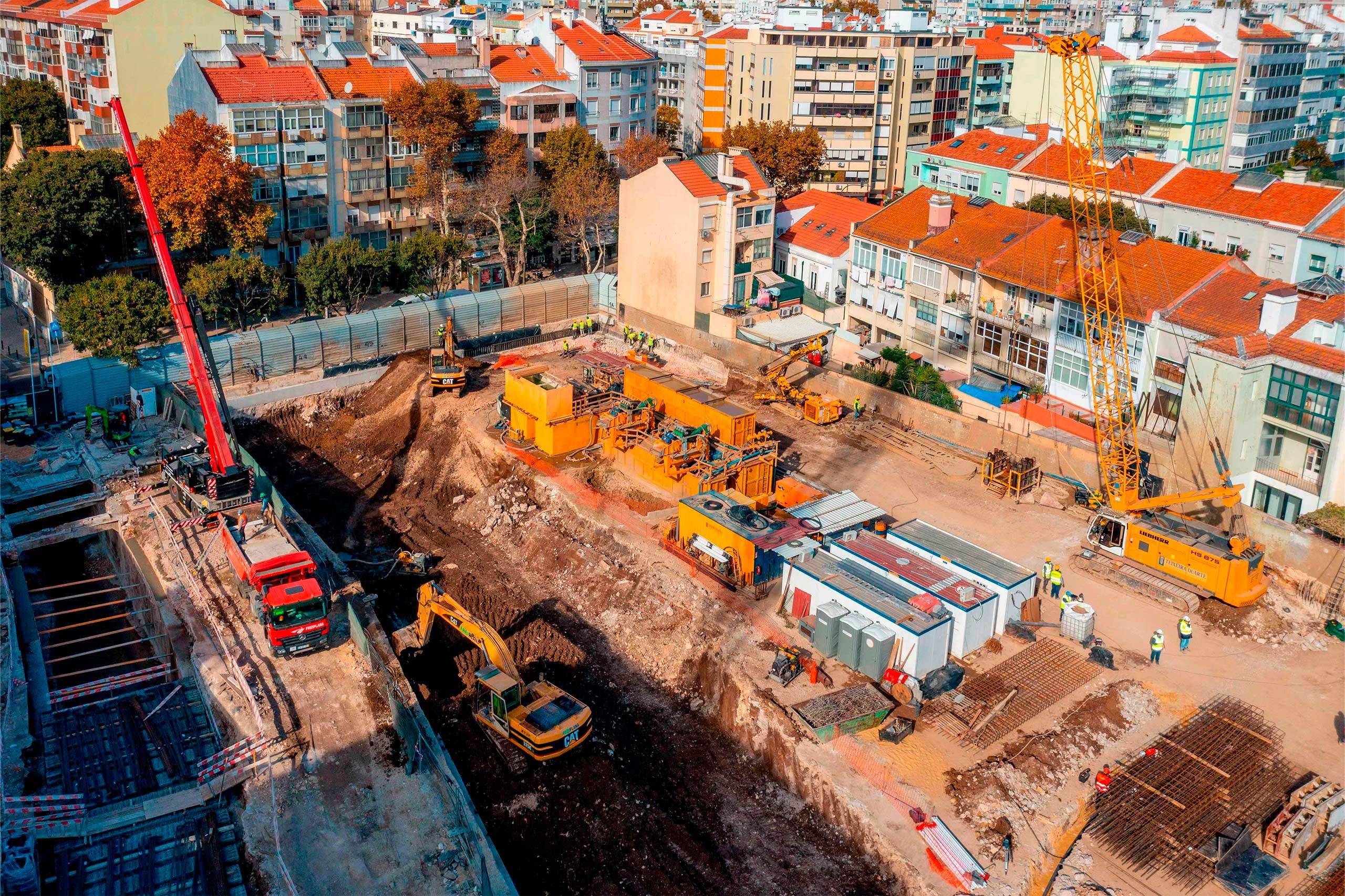 NOVEMBER 2021: START OF EXCAVATION AND CONTAINMENT WORKS
